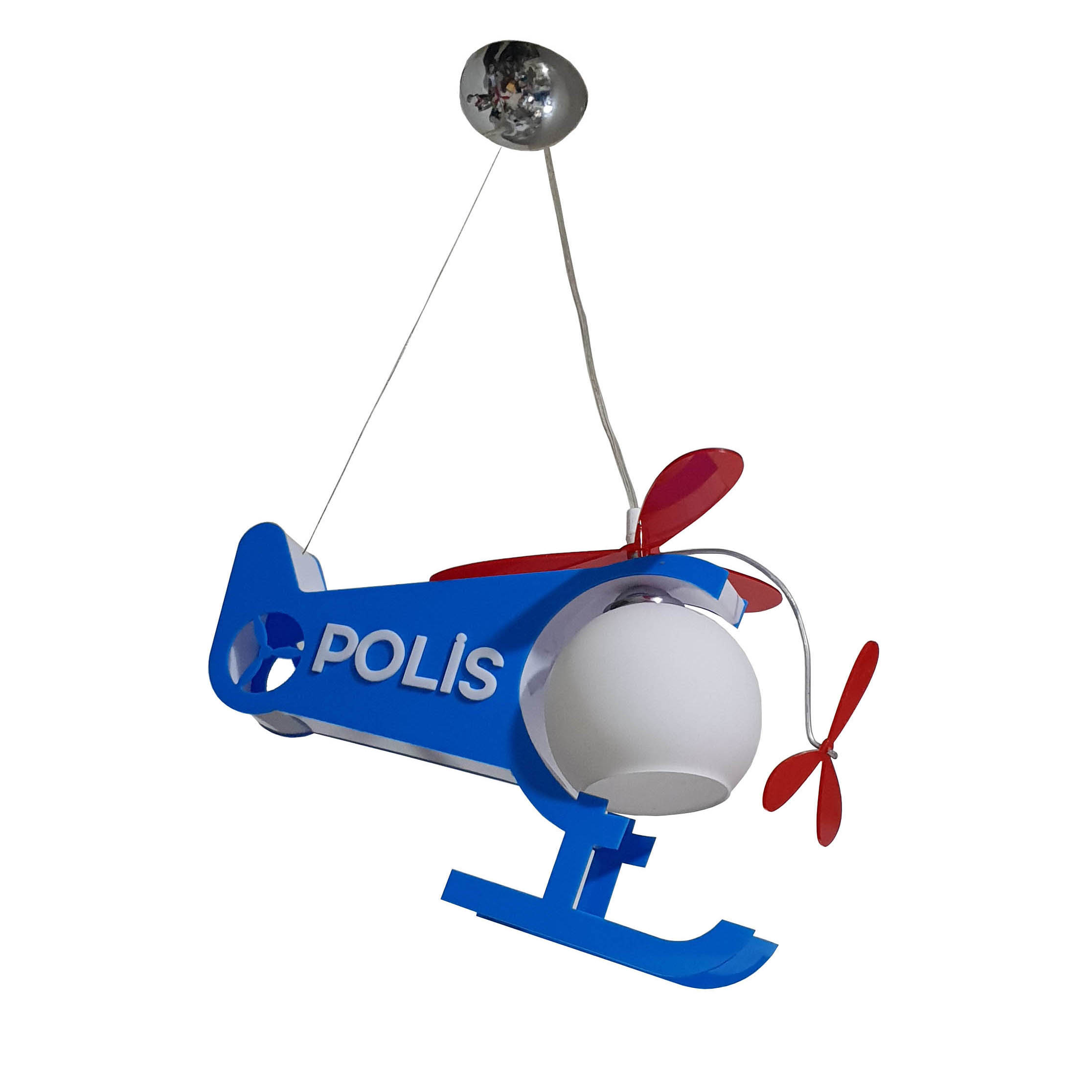 Avize Çocuk Odası Polis - Görsel 2